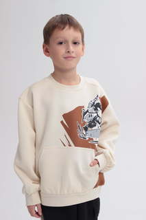 Свитшот детский Anta Junior Player, Бежевый, 158