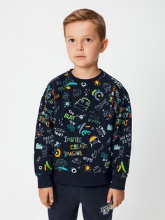 Свитшот детский Acoola 20120170162, синий, 110