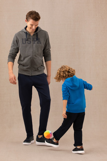 Толстовка детская US Polo Assn G083SZ0820ARENKIDS23K-E_VR077, синий, 146