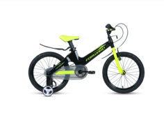 Детский велосипед FORWARD Cosmo 18 2.0 (2021)(черно-зеленый)