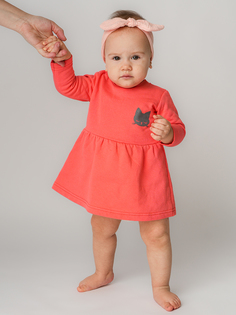 Платье детское КотМарКот 880027, красный, 68