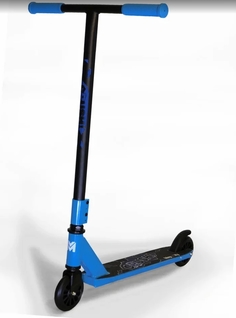 Трюковой самокат MegaCity CRUSH, сине-черный