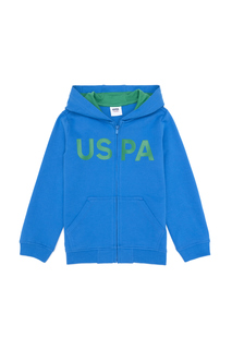 Толстовка детская US Polo Assn G083SZ0820AMATAFIY023, синий, 98