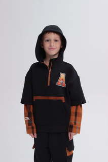 Худи детское Anta Junior Player, Черный, 170