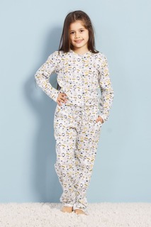 Пижама детская VIENETTA 706127_1696, молочный, 134
