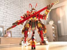 Конструктор Lepin LE-86995 Monkie Kid Боевой робот Царя Обезьян, 1705 дет