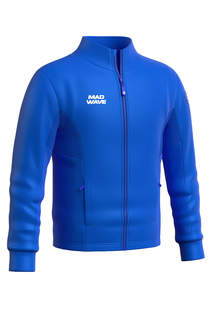 Толстовка детская Mad Wave Flex jacket junior, синий, 164
