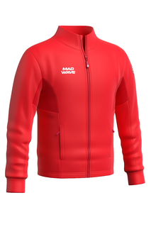 Толстовка детская Mad Wave Flex jacket junior, красный, 152
