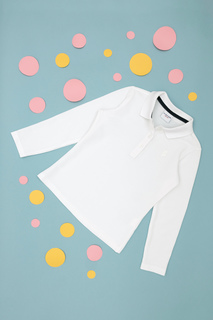 Толстовка детская US Polo Assn G084SZ0820TP01, белый, 128