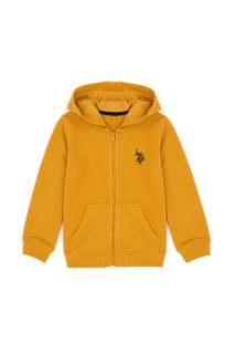 Толстовка детская US Polo Assn G083SZ0820ERMANKIDS23K-E_VR072, желтый, 98