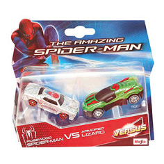 Машинки Spider Man инерционные Maisto в ассортименте 2 шт (цвет по наличию)