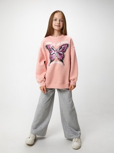 Свитшот детский Acoola 20210170150, розовый, 152