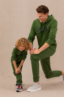 Свитшот детский US Polo Assn G083SZ0820ATECA23K-E_VR054, зеленый, 152