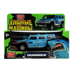 Машинка Технопарк Hummer инерционная голубая