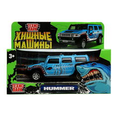 Машинка Технопарк Hummer инерционная голубая