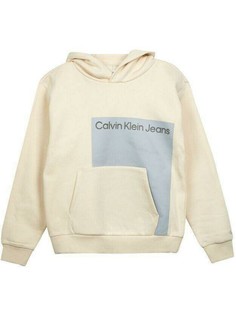 Худи детское Calvin Klein Placed Clr Block Relaxed Hoodi E белый 110