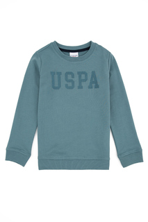 Свитшот детский US Polo Assn G083SZ0820TOROSKIDSSK21, синий, 98