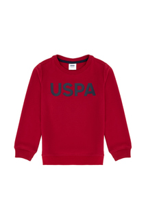 Свитшот детский US Polo Assn G083SZ0820JEREMYKIDSSK023_VR030, красный, 146