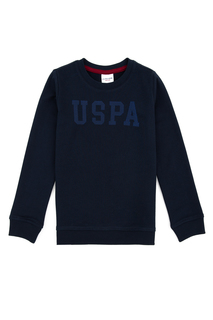 Свитшот детский US Polo Assn G083SZ0820TOROSKIDSSK21, темно-синий, 104