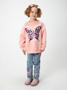 Свитшот детский Acoola 20220170137, розовый, 110