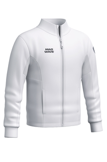 Толстовка детская Mad Wave Flex jacket junior, белый, 164