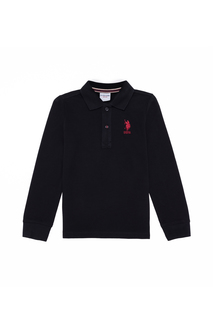 Толстовка детская US Polo Assn G083SZ0820TP01KIDSSK022, черный, 110