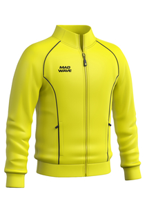 Толстовка детская Mad Wave Flex jacket junior, желтый, 140