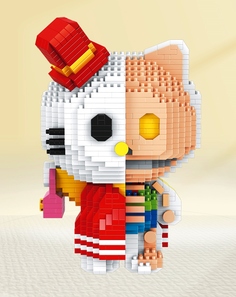 Конструктор 3Д DAIA Hello Kitty, 1565 деталей - DI668-138