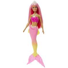 Кукла Barbie Dreamtopia Русалка с розовыми волосами, HGR11