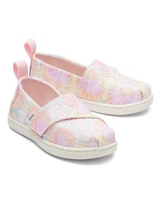 Слипоны детские Toms Alpargata 10017765, розовый, 21