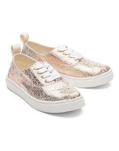 Кеды детские Toms Cordones Cupsole 10017786, золотой, 34