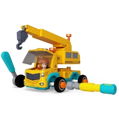 Конструктор Jialegu Toys Подъёмный кран с отвёрткой, 855-S10