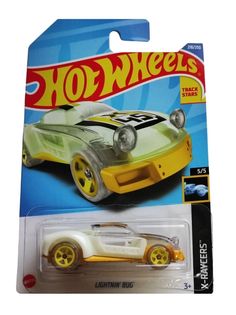 Машинка Hot Wheels коллекционная (оригинал) LIGHTNIN BUG желтый