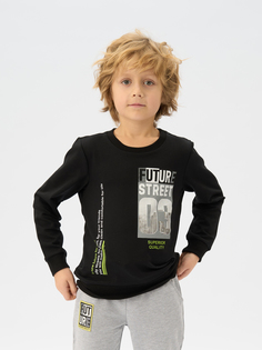 Свитшот для мальчиков КотМарКот 8291836 цв. черный р. 110