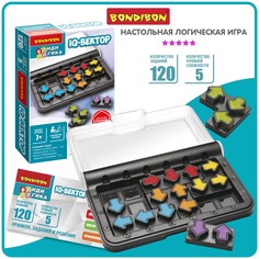 Игра настольная логическая БондиЛогика Bondibon "IQ-ВЕКТОР"