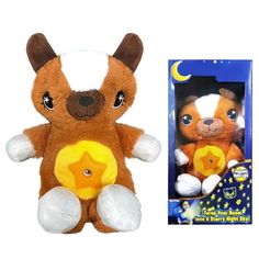 Ночник-проектор звездного неба ForAll Star Belly 238991676409123q_коричневый