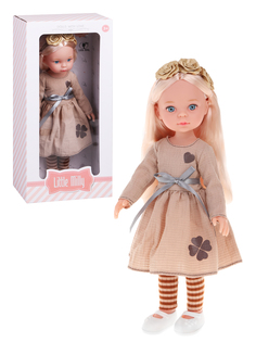 Кукла Наша Игрушка Милашка с золотистой повязкой, кукла 33 см., 803611