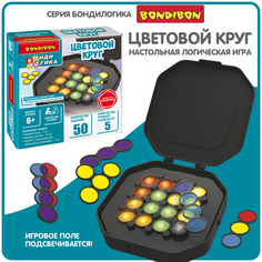 Игра настольная логическая БондиЛогика Bondibon Цветовой круг