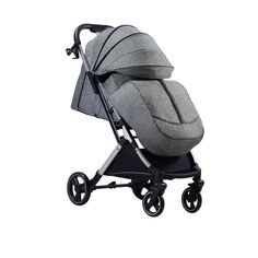 Прогулочная коляска Luxmom H3, серый