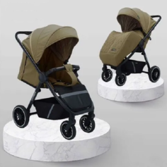 Прогулочная коляска Luxmom 720, хаки