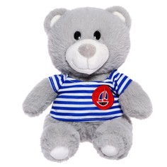 Мягкая игрушка «Медвежонок в полосатой футболочке», 23 см Maxitoys