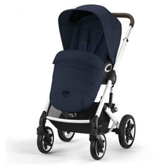 Прогулочная коляска Cybex Talos S Lux BLK Ocean Blue с дождевиком