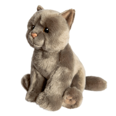 Мягкая игрушка Maxitoys реалистичный кот ML-SO-130222-25-12 белый