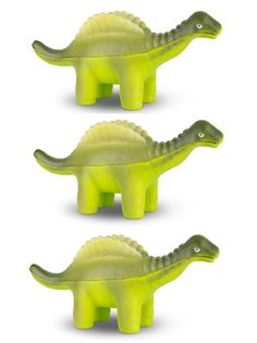 Игрушка-антистресс Maxitoys Динозавр Гигантспинозавр 15 см, 3 шт