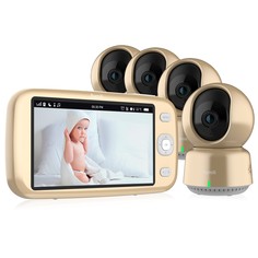 Видеоняня Ramili Baby RV1600X4 4 камеры в комплекте
