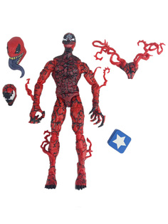 Фигурка StarFriend Карнаж Веном Carnage Venom подвижная, сменные головы, 15 см