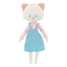 Мягкая игрушка классическая Кошечка Кристи в голубом сарафане Orange Toys 30 см