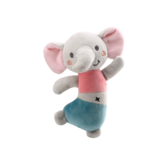Детская мягкая игрушка-погремушка Tololo Танцующий слон 70000028