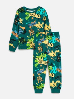 Пижама детская Acoola 20134280002, зеленый, 110