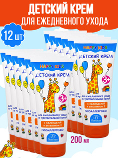 Крем детский Floresan для чувствительной кожи гипоаллергенный 12 шт х 200мл
